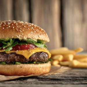 Formule adulte Burger + Frites 11€